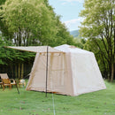 5.76 m² Inflatable Tent for Camping with Canopy by HouseOfZazla