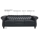 Man Cave 84.65' Arm Chesterfield Three Seater Sofa