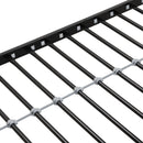 Modern Metal Bunk Bed With Side Ladders And Guardrail by HouseOfZazla