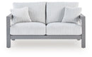 Hurley Park - Loveseat With Cushion - Gray