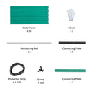 93.7" x 31.5" x 32.3" Raised Garden Bed Kit by HouseOfZazla