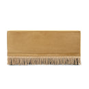 Duchess 33' Medium Princess Pet Bed Sofa with Fringe Skirt, Gold Yellow Performance Velvet