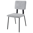 Valley - Upholstered Dining Side Chair (Set of 2) - Gray