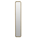 Full Length Mirror With AntiqueMetal Frame, Long Mirror For Hallway Living Room Bedroom Bathroom - Gold by HouseOfZazla