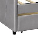 Upholstered Daybed With Two Drawers And Wood Slat by HouseOfZazla