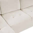 U Shaped Sectional Sofa, Corner Living Room Couch With Built In Cup Holders, Storage, USB Ports by HouseOfZazla