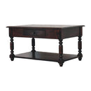 Turned Legs Drawer Table by HouseOfZazla
