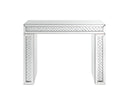 Nysa Mirrored & Faux Crystals Vanity Desk