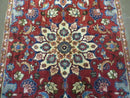 4' X 6' Antique Handmade India Floral Oriental Wool Rug Vegetable Dyes