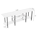 Celine - 3 Shelf Console Table by HouseOfZazla