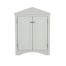 Triangle Bathroom Storage Cabinet With Adjustable Shelves, Freestanding Floor Cabinet For Home Kitchen by HouseOfZazla