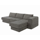 L-Shaped Modular Sofa With Double Layer Cushion by HouseOfZazla