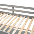 Loft Bed With Shelves With Desk by HouseOfZazla
