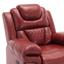 Home Theater Seating Manual Recliner Chair With Led Light Strip For Living Room by HouseOfZazla