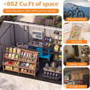 8x16ft Resin Outdoor Storage Shed