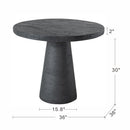 Round Dining Table With Pedestal Base by HouseOfZazla