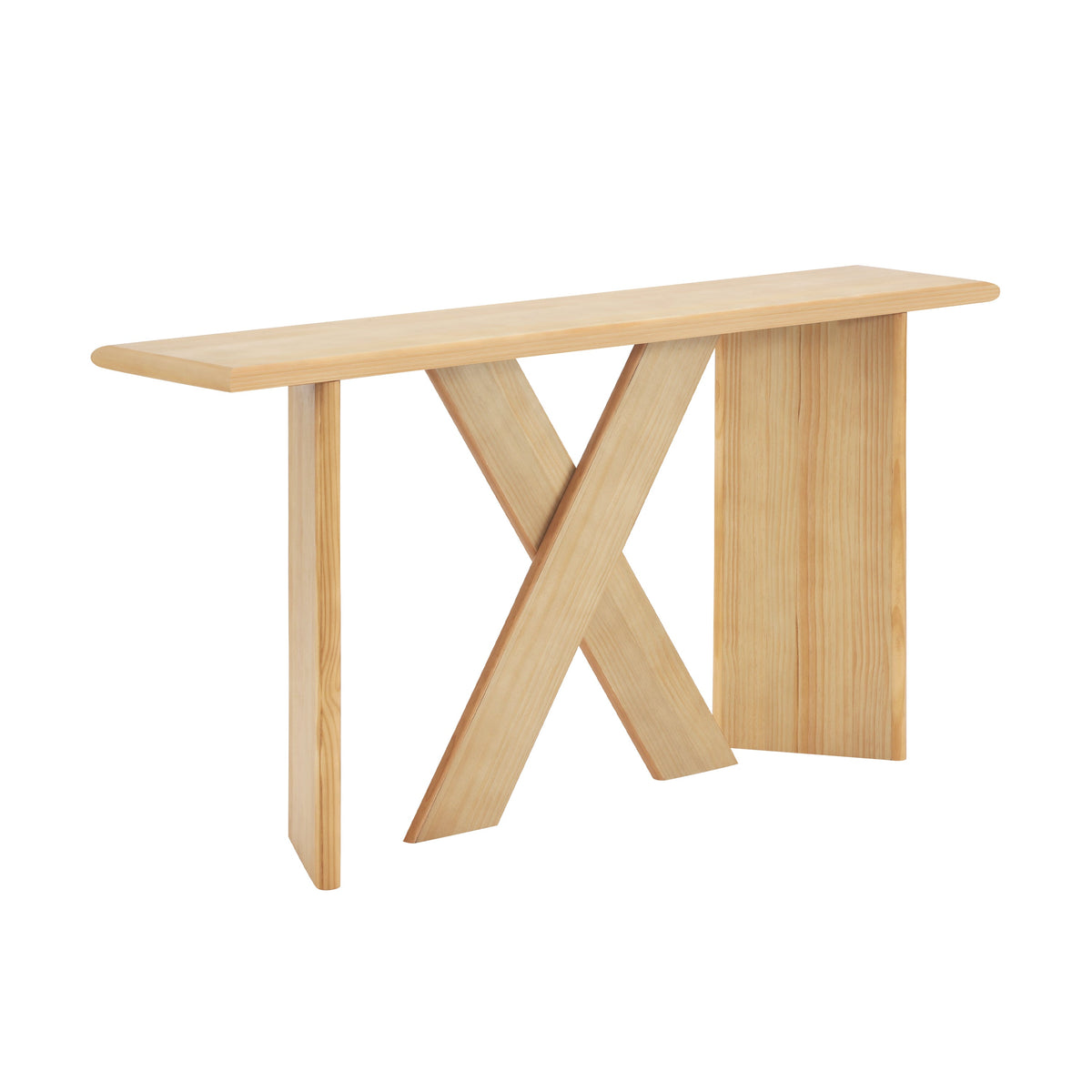 Minimalist Modern X‑Frame Console Table, photo 6 of 10