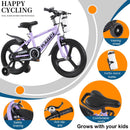 16-18 Inch Kids Bike with Training Wheels and Adjustable Seat