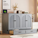Murphy Bed With Large Drawers by Unique Piece Furniture