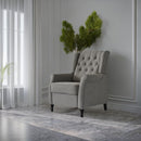 Brand New Recliner Sofa Cozy Soft Living Room Sofa Chair - Light Gray by HouseOfZazla