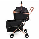 Double Pet Stroller for Small and Medium Dogs and Cats by HouseOfZazla