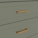 6-Drawer Double Dresser in Olive by HouseOfZazla