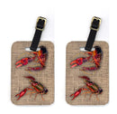 Crawfish Luggage Tag