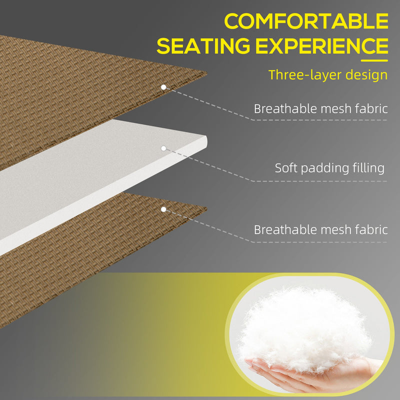 2 Piece Folding Chaise Lounge with 5-level Reclining Back, Outdoor Tanning Chair with Reading Face Hole, Outdoor Lounge Chair with Side Pocket & Headrest for Beach, Yard, Patio, Beige