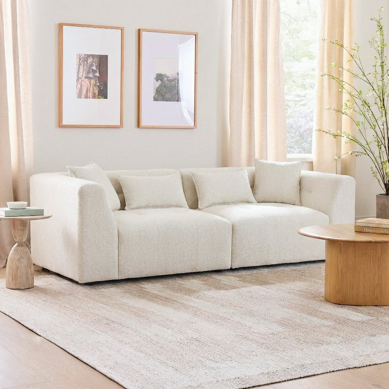 Jefferson Soft Chenille Modern Sofa, photo 3 of 6