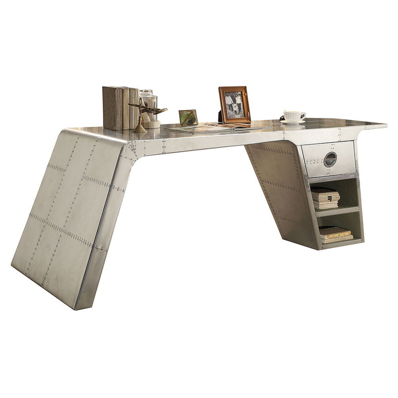 Brancaster - Writing Desk - Metallic, photo 3 of 4