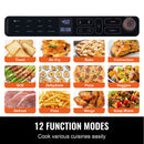 12-in-1 Air Fryer Toaster Oven 25L Stainless Steel 1700W by HouseOfZazla