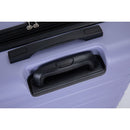 3 Piece Luggage Sets PC Lightweight & Durable Expandable Suitcase with Two Hooks, Double Spinner Wheels, TSA Lock, (21/25/29) Light Purple