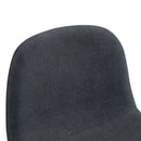 Modern Bar Chair Rounded Backrest (Set of 2) by HouseOfZazla