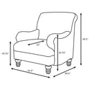 Danforth - High Backrest Accent Chair by HouseOfZazla