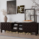 Media Console With 4 Drawers And Cable Management by Unique Piece Furniture