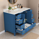 42" Modern Solid Wood Bathroom Vanity with Sink