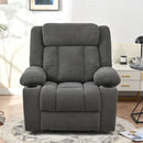 Power Lift Recliner Chair With Extended Footrest, Remote Control, Cup Holders, And Side Pockets by HouseOfZazla