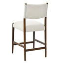 26.4" Solid Wood Counter Height Barstools, Modern Bar Stools Set of 2 by HouseOfZazla