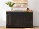 Wildenauer - Dining Room Buffet - Brown / Black by Unique Piece Furniture