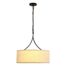 3 Light Drum Pendant Light by Unique Piece Furniture