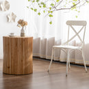 Walker Edison | Wood Fluted Side Table