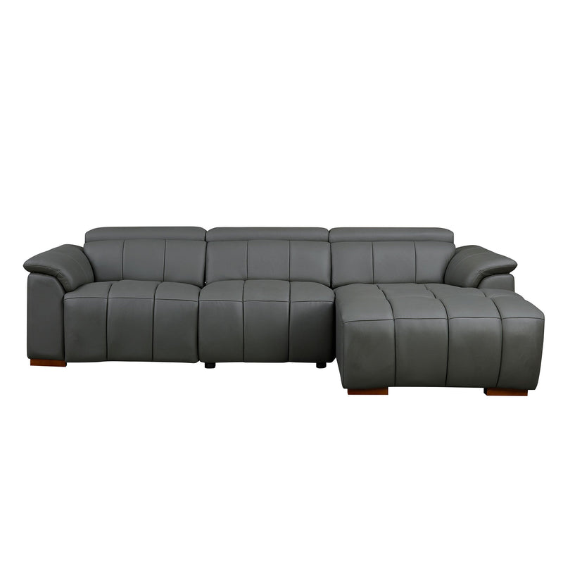 Wall-Hugger Reclining Sofa Modern Electric Control, photo 2 of 10