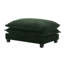 Sectional Sofa Upholstered Sofa With Two Removable Ottoman, Two USB Ports, Two Cup Holders And Large Storage Box For Living Room by HouseOfZazla