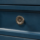 44.5" Modern Console Table Sofa Table for Living Room with 7 Drawers, 1 Cabinet and 1 Shelf