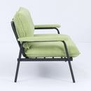 Modern Metal Frame Sofa With Sponge Filling For Compact Spaces And Versatile Use by HouseOfZazla