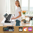 GBruno 61Keys Foldable Electronic Piano Keyboard