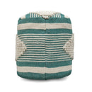 Diamond - Handcrafted Cylindrical Pouf by HouseOfZazla