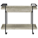 Begonia - 1 Drawer Cart - Driftwood by HouseOfZazla