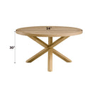 Kasem - Round Table With Matching Chair Dining Room Set by Unique Piece Furniture