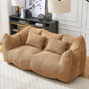 Comfortable Dual Beanbag Chair With High Resilience Foam Core For 2 People by HouseOfZazla